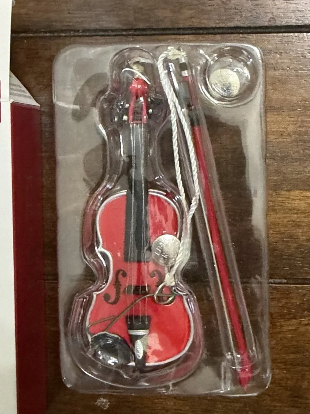 2019 Hallmark Keepsake Ode to Joy Violin Beethoven Magic Sound Ornament QGO2317